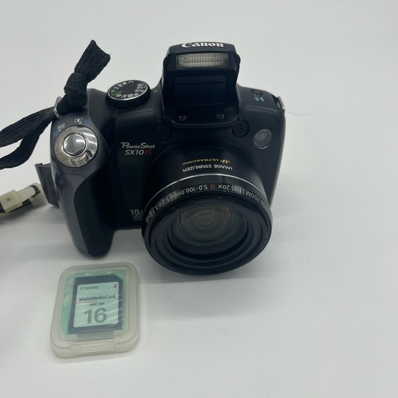 Canon Powershot SX10IS 10MP Digital Camera with 20x Optical Stabilized Zoom - Picture 8 of 10